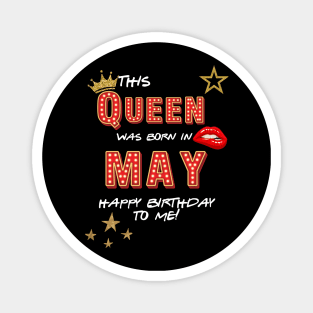 May Birthday Gift Magnet